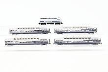 Load image into Gallery viewer, N Kato Metrolink EMD F40PH, Three Athearn Bombardier Coaches and One Control Car Factory Painted NO BOX
