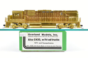 HO Brass OMI - Overland Models Inc. NYC - New York Central or NYS&W - New York Susquehanna & Western ALCO C430 W/ Hi-Ad trucks