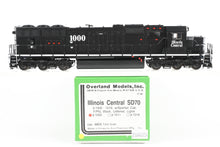 Load image into Gallery viewer, HO Brass CON OMI - Overland Models, Inc. IC - Illinois Central SD70 FP No.1000
