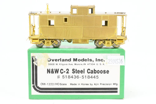 HO Brass OMI - Overland Models, Inc. N&W - Norfolk & Western “C-2” Steel Caboose