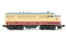Load image into Gallery viewer, N Microtrains Line Napa Valley Wine Train 4-Pack w/Bonus FT Powered A-unit
