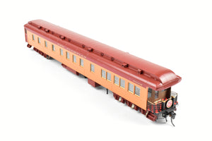 HO Brass Shoreham Shops MILW - Milwaukee Road Pullman Plan 3959B 3-2 Heavyweight Observation Lounge Pro-Painted REBOXX