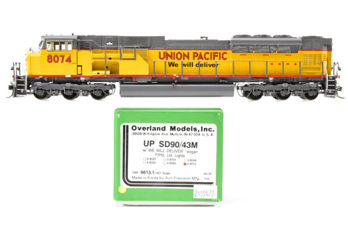 HO Brass OMI - Overland Models, Inc. UP - Union Pacific EMD SD90/43M w/