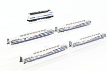 Load image into Gallery viewer, N Kato Metrolink EMD F40PH, Three Athearn Bombardier Coaches and One Control Car Factory Painted NO BOX
