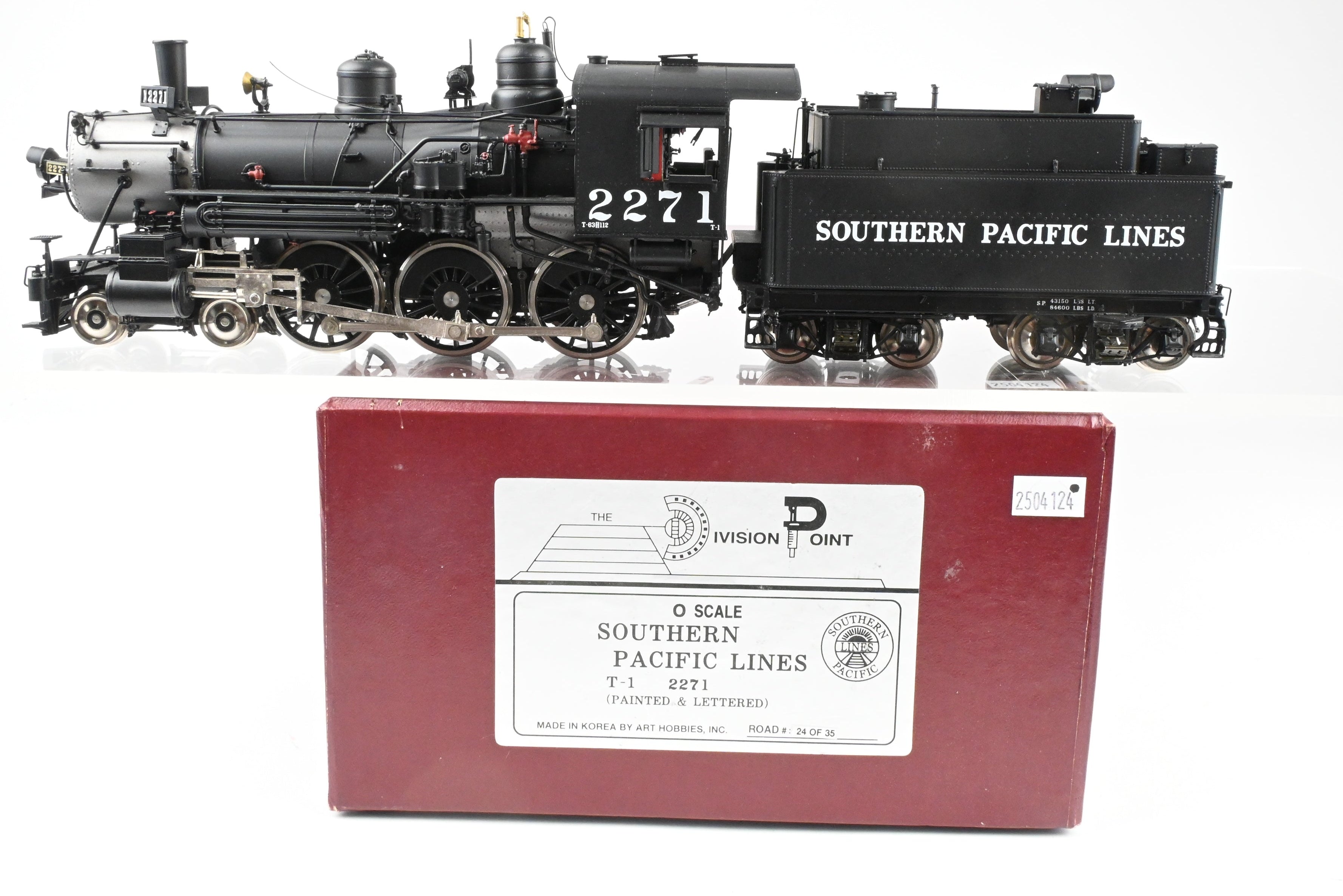 O Brass DVP - Division Point SP - Southern Pacific Lines T-1 Class