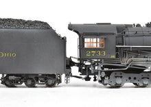 Load image into Gallery viewer, HO Brass PSC - Precision Scale Co. C&amp;O- Chesapeake &amp; Ohio K-4 Class 2-8-4 &quot;Kanawha&quot; FP &amp; Weathered No. 2733 DCC and Sound
