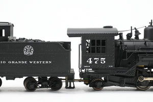 HOn3 Brass Westside Model Co. D&RGW - Denver & Rio Grande Western K-28 2-8-2 Early Run  CP #475