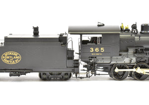 HO Brass CON W&R Enterprises SP&S - Spokane, Portland & Seattle Railway Class N-2 2-8-0 Version 2 No. 365 FP Black