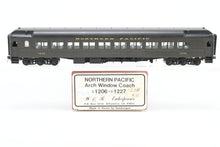Load image into Gallery viewer, HO Brass W&amp;R Enterprises NP - Northern Pacific Arch Window Coach Nos. 1206 - 1227 Custom Painted No. 1206
