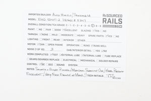 HO Brass Alco Models D&RGW - Rio Grande EMD SD-40T-2 Diesel Custom Painted No. 5347