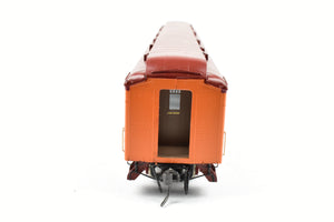 HO Brass Shoreham Shops MILW - Milwaukee Road Pullman Plan 3959B 3-2 Heavyweight Observation Lounge Pro-Painted REBOXX