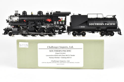 HO Brass CON CIL - Challenger Imports SP - Southern Pacific Class C-9 2-8-0 FP #2542