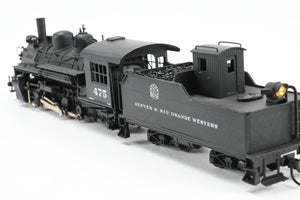 HOn3 Brass Westside Model Co. D&RGW - Denver & Rio Grande Western K-28 2-8-2 Early Run  CP #475