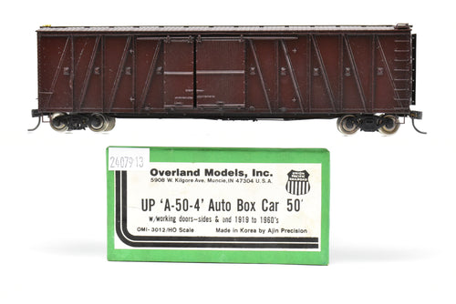 HO Brass OMI - Overland Models, Inc. UP - Union Pacific A-50-4 50' Auto Boxcar CP No Lettering