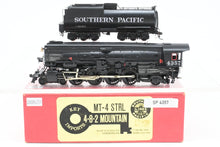 Load image into Gallery viewer, HO Brass CON Key Imports SP - Southern Pacific MT-4 4-8-2 Semi-Streamlined Mountain Pro-Painted  by Hal Maynard, No. 4357
