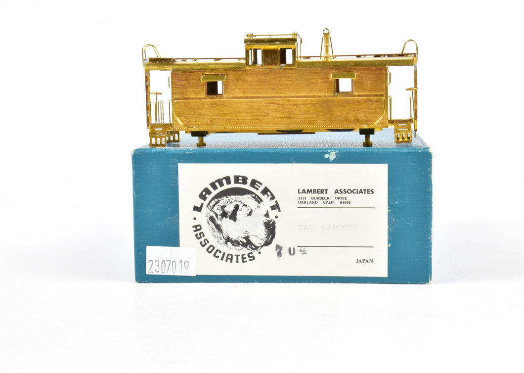  HO Brass Lambert C&O - Chesapeake & Ohio Steel Caboose 
