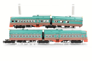 HO Plastic ConCor CNS&M - North Shore Line "Electroliner" 4-Car Set