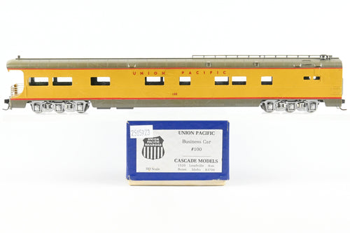 HO Brass Cascade Models UP - Union Pacific Business Car No. 100 Custom Painted