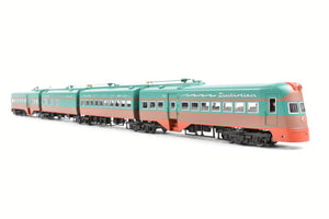 HO Plastic ConCor CNS&M - North Shore Line "Electroliner" 4-Car Set