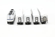 Load image into Gallery viewer, N Kato Metrolink EMD F40PH, Three Athearn Bombardier Coaches and One Control Car Factory Painted NO BOX
