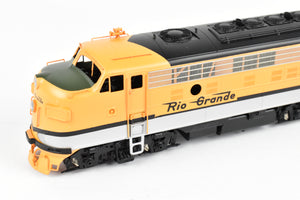 HO Brass Oriental Limited D&RGW - Rio Grande EMD F9 A/B/B Set 1750 HP Each Factory Painted