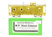 Load image into Gallery viewer, HO Brass OMI - Overland Models, Inc. MP - Missouri Pacific Steel Caboose with Rivets #1016-1050
