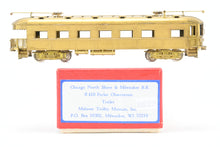 Load image into Gallery viewer, HO Brass CON MTM - Midwest Trolley Museum CNS&amp;M - North Shore Line No. 410 Parlor Observation Trailer
