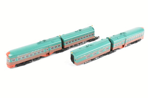 HO Plastic ConCor CNS&M - North Shore Line "Electroliner" 4-Car Set