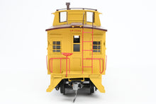 Load image into Gallery viewer, O Brass Sunset Models Third Rail UP - Union Pacific CA-1 Wood Caboose FP in Yellow/Brown No. 25784 w/Cargo Door
