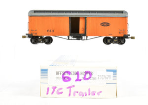 HO La Belle Woodworking ITS - Illinois Terminal System Freight/Baggage Trailer Painted #610