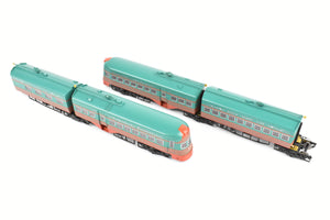 HO Plastic ConCor CNS&M - North Shore Line "Electroliner" 4-Car Set