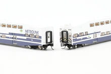 Load image into Gallery viewer, N Kato Metrolink EMD F40PH, Three Athearn Bombardier Coaches and One Control Car Factory Painted NO BOX
