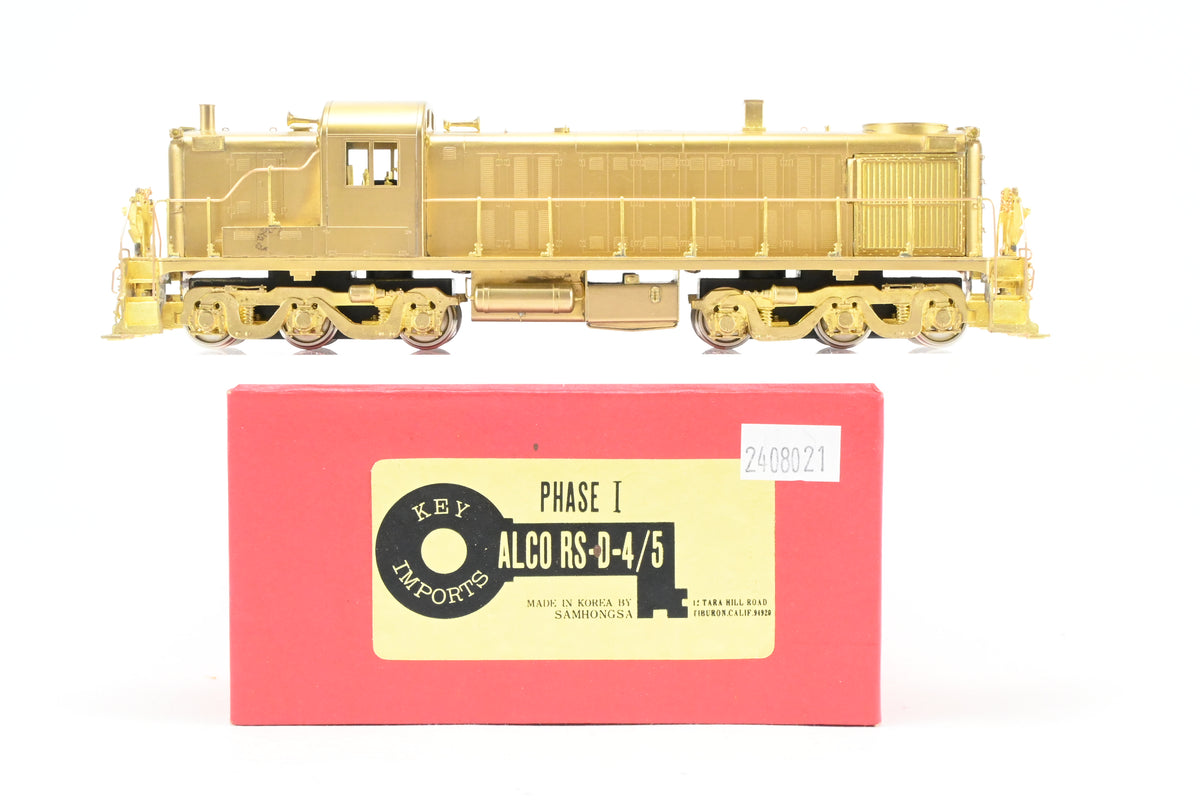 HO Brass Key Imports Various Roads ALCo RSD-4/5 Phase I – ReSourced Rails