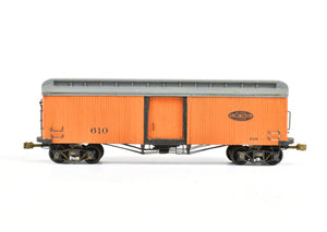 HO La Belle Woodworking IT - Illinois Terminal Freight/Baggage Trailer Built and Painted #610