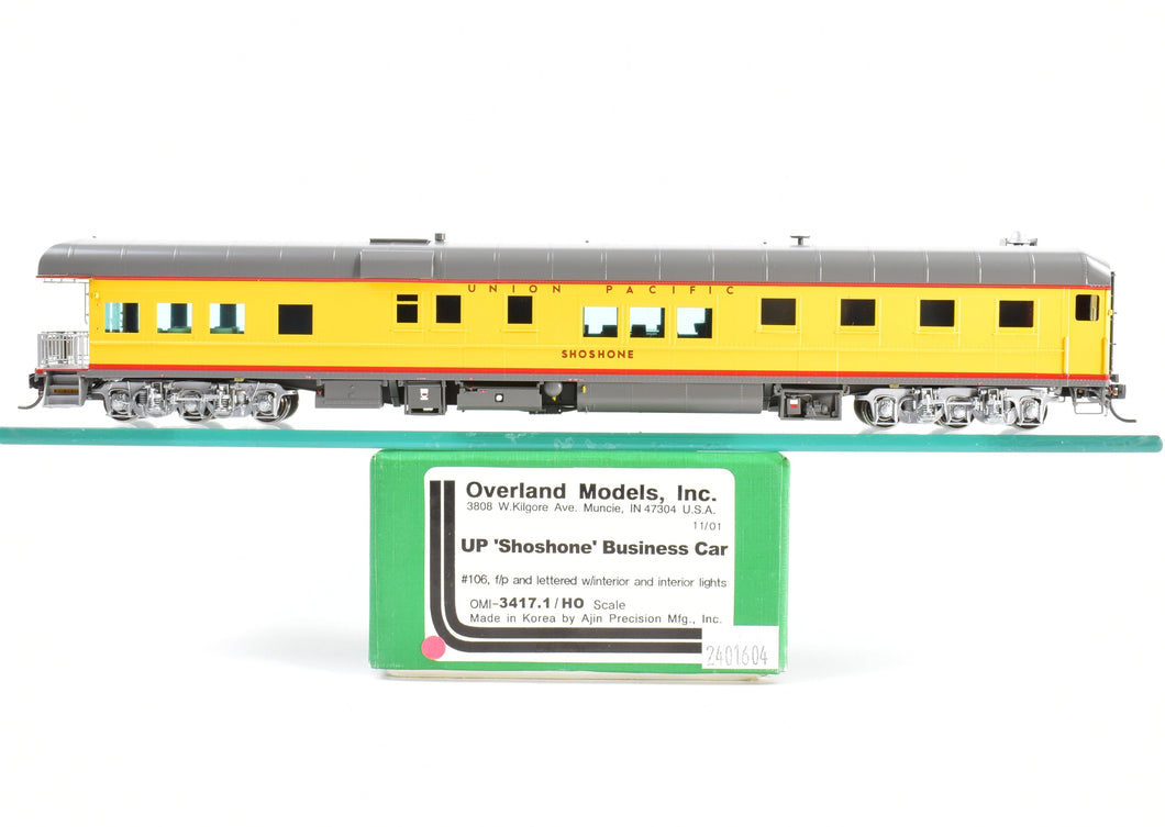 HO Brass OMI - Overland Models, Inc. UP - Union Pacific 