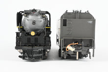 Load image into Gallery viewer, HO Brass CON OMI - Overland Models Inc. UP - Union Pacific 4-6-6-4 &quot;Challenger&quot; Two-Tone Grey Factory Painted No. 3981 Tsunami DCC &amp; Sound
