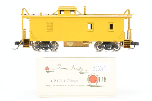 HO Brass Trains Inc. UP - Union Pacific CA-1 Wood Caboose PARTIAL PAINT