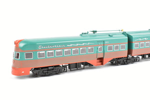 HO Plastic ConCor CNS&M - North Shore Line "Electroliner" 4-Car Set