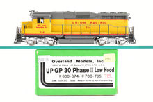 Load image into Gallery viewer, HO Brass OMI - Overland Models, Inc. UP - Union Pacific - EMD GP30 PH II Low Hood #700-735 CP #714
