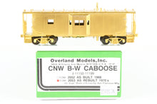 Load image into Gallery viewer, HO Brass OMI - Overland Models, Inc. C&amp;NW - Chicago &amp; North Western Steel Bay Window Caboose As Rebuilt 1970s
