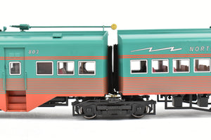 HO Plastic ConCor CNS&M - North Shore Line "Electroliner" 4-Car Set