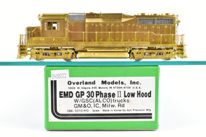 HO Brass OMI - Overland Models, Inc.- Various Roads - EMD GP30 PH II Low Hood With GSC(Alco) Truck