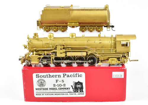 HO Brass Westside Model Co. SP - Southern Pacific F-5 2-10-2