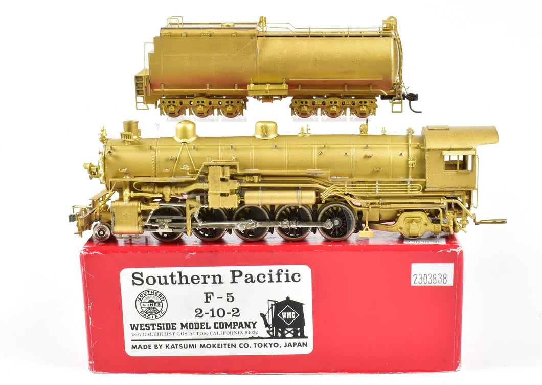 HO Brass Westside Model Co. SP - Southern Pacific F-5 2-10-2
