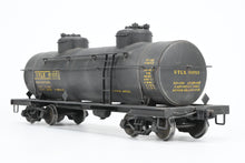 Load image into Gallery viewer, O Brass U.S. Hobbies Various Roads UTLX - Union Tank Lines 8,000 Gallon Double-Dome Tank Car Custom Painted &amp; Weathered No. 91053
