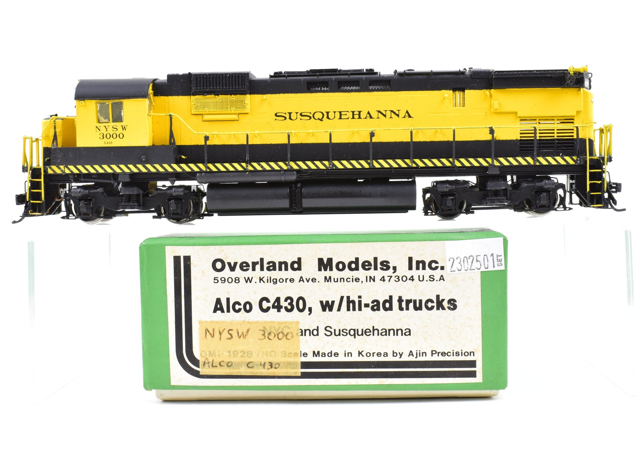 HO Brass CON OMI Overland Models Inc. NYS&W New York, Susquehanna
