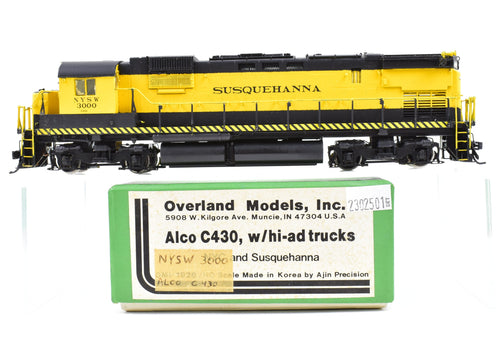HO Brass CON OMI - Overland Models Inc. NYS&W - New York, Susquehanna, & Western ALCO C430 Custom Painted