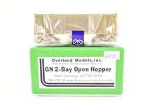 Load image into Gallery viewer, HO Brass OMI - Overland Models, Inc. GN - Great Northern 2-Bay Open Hopper (Rapid Discharge) - New Old Stock
