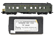 Load image into Gallery viewer, HO Brass Hallmark Models ATSF - Santa Fe Superintendents Business Car #400 Custom Painted #400
