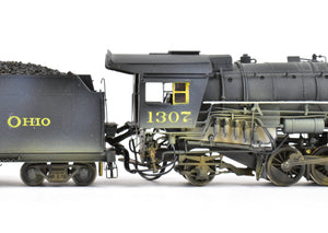 HO Brass PFM - United C&O - Chesapeake & Ohio 2-6-6-2 Mallet With DCC & Sound, Can Motor, CP & Weathered No. 1307